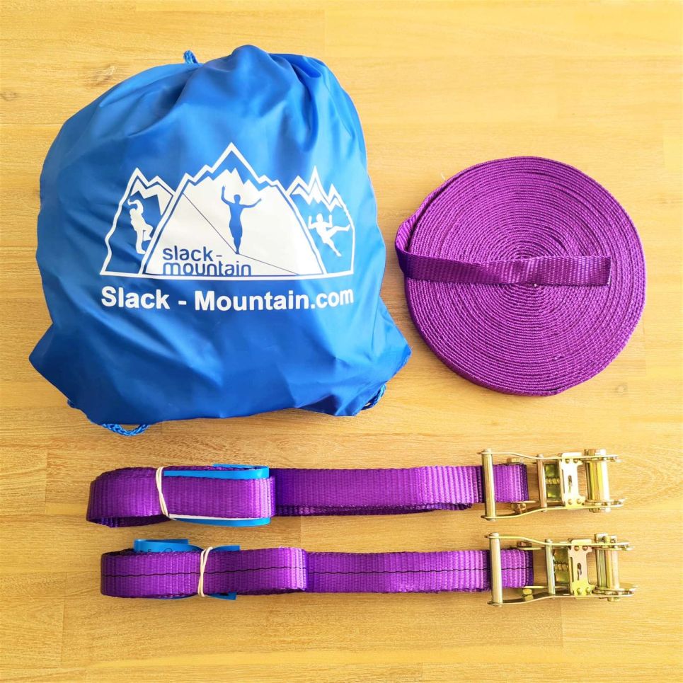 Kit Slackline 15 M Mini Click Made in France