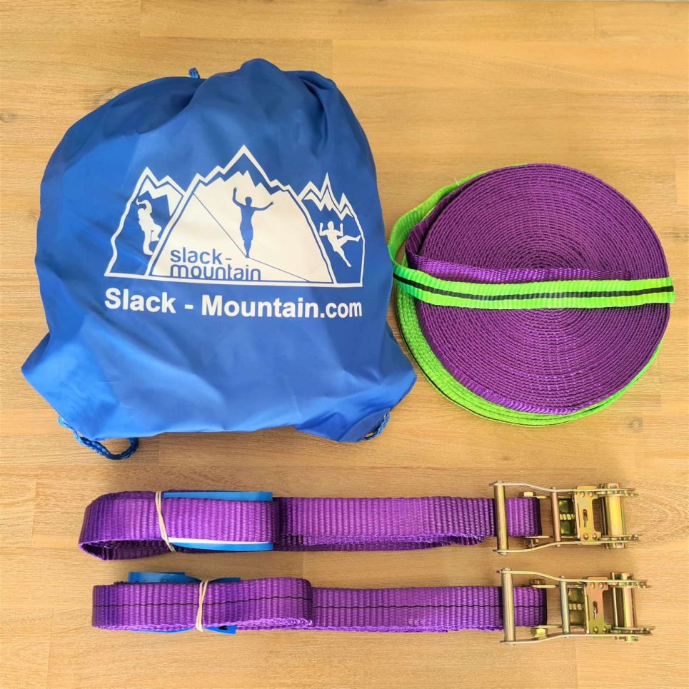 Kit Slackline 25 m Mini Click Made in France